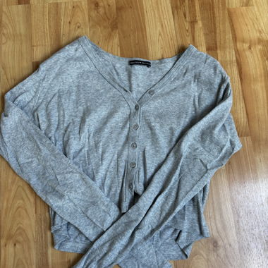 pullover brandy melville grigio