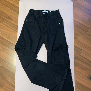 Cargo straight jeans bershka