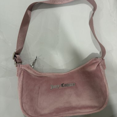 Sac bandoulière en velours Juicy Couture