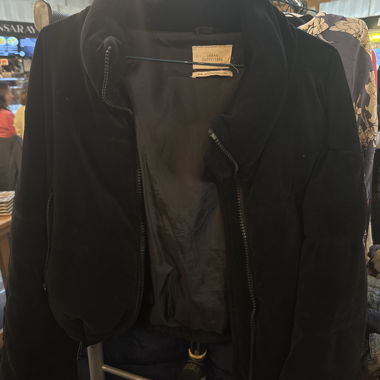 cropped puffer winter jacket