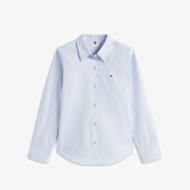 Chemisier Tommy Hilfiger bleu clair