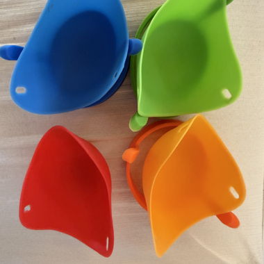 Supports pour œufs pochés