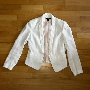 Veste blazer blanche