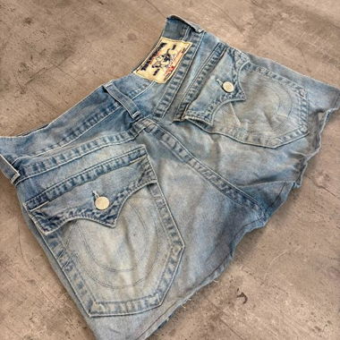 Vintage True Religion Denim Skirt (M)