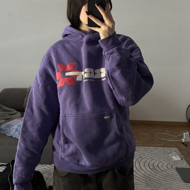 peso hoodie violet
