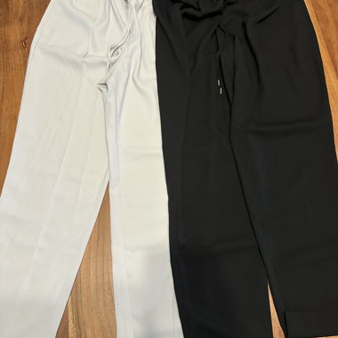 Zara Business Hosen in grau & schwarz