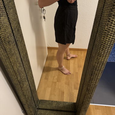 Schwarze Skorts UNIQLO