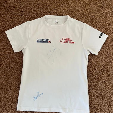 T-shirt Mille Gruyère con autografi