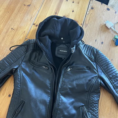 Veste en similicuir 
