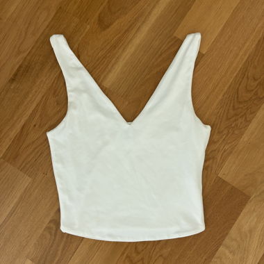 Top corto bianco 