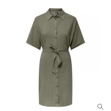 Pieces- Green Dress