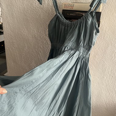 ONLY Kleid in Petrol