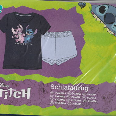 Ensemble pyjama enfant Stitch 122/128 neuf en emballage d'origine