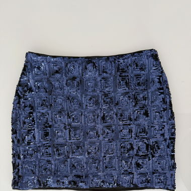Minigonna con paillettes