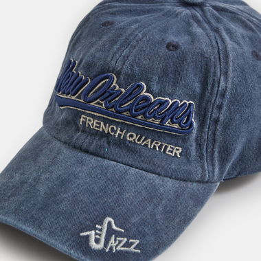 Casquette New Orleans bleue
