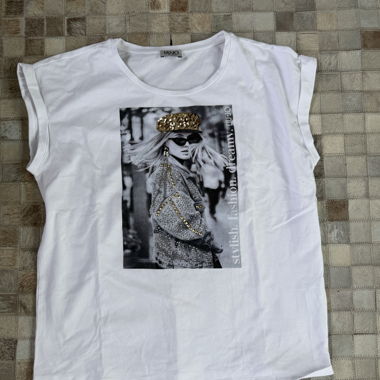 Weisses Liu Jo T-Shirt