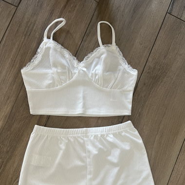Top und Shorts ungetragen Grösse S