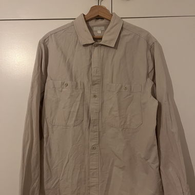 COS beige overshirt