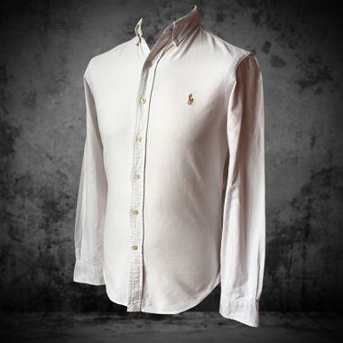 Hemd Polo Ralph Lauren Slim Fit Weiss Herren S