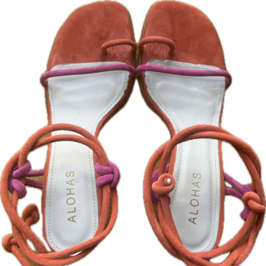 Wildleder High Heel Sandale