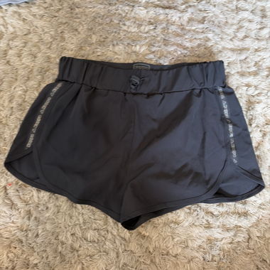 Grau laufshorts