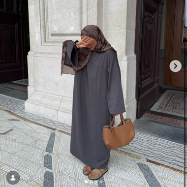 cmfe. oversized t-shirt dress - charcoal grey