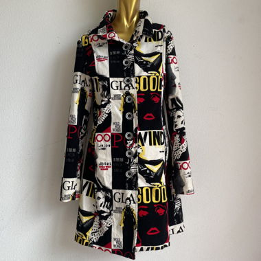 Manteau vintage Pop Art