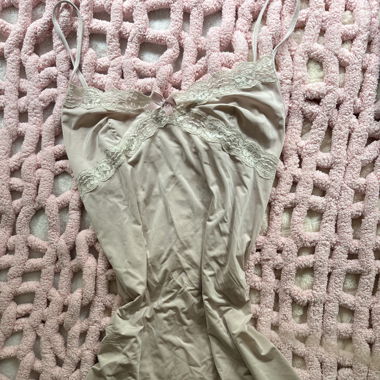 y2k light pink lace top