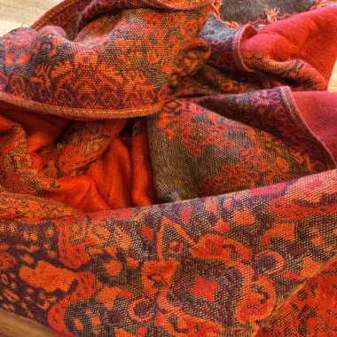 Sciarpa cashmere/seta