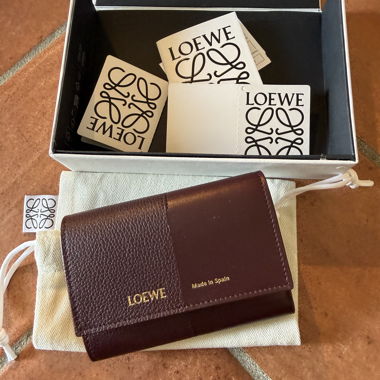 Loewe leather wallet