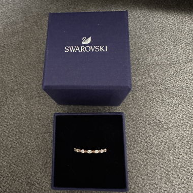Swarovski Ring Rosegold