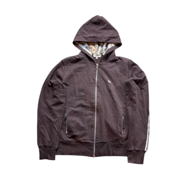 Burberry Hooded Jacket with Zipper