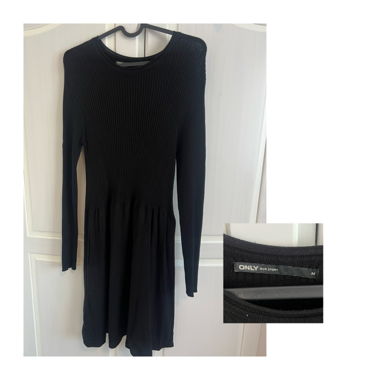Strickkleid schwarz