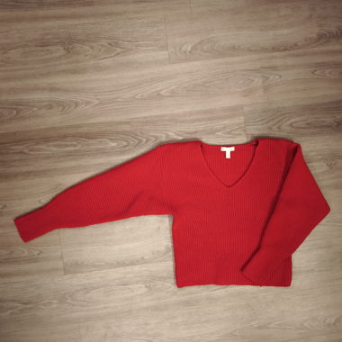 Red sweater