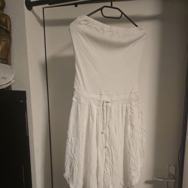 Combinaison bustier blanche