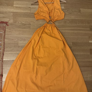 Completo Zara arancione in due pezzi