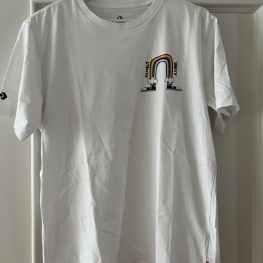 T-shirt Converse blanc