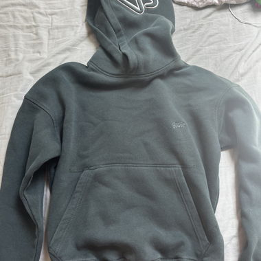 Hoodie Stwd dark green