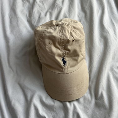 Beige Polo Ralph Lauren Cap