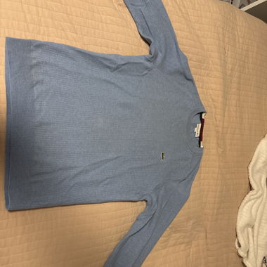 Lacoste Pullover blau