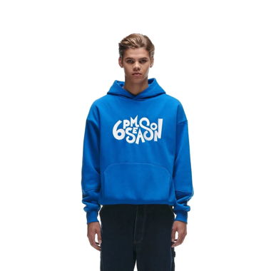 6PM Season Sweat à capuche Royalblue Blau