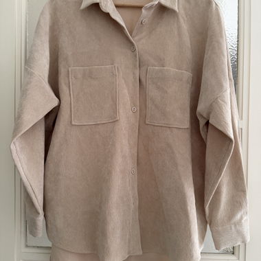 Beige Zara Shirt