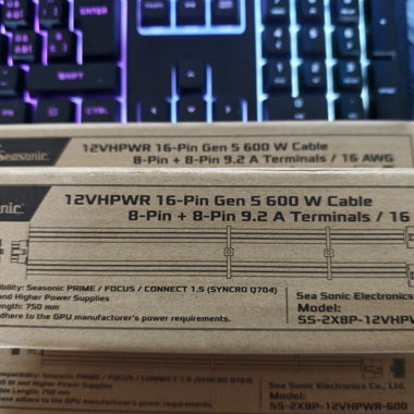 Seasonic 12VHPWR-Grafikkartenkabel
