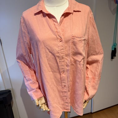 Camicia rosa/pesca marchio bella dahl