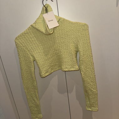 Bershka Crop Rollkragen