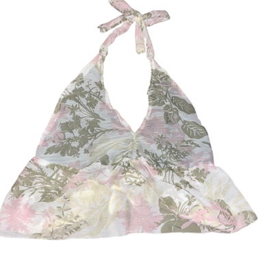 Top d'été avec imprimé floral