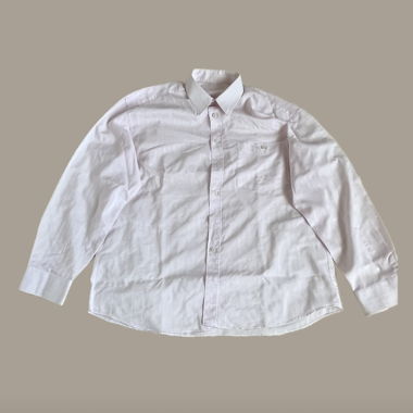 White long-sleeve shirt