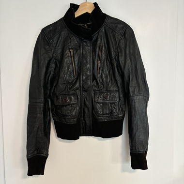 Lederjacke