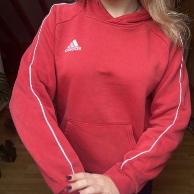 Felpa con cappuccio vintage Adidas