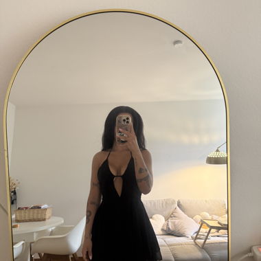 Black Neckholder Dress